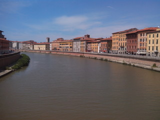 Fototapeta na wymiar italian river