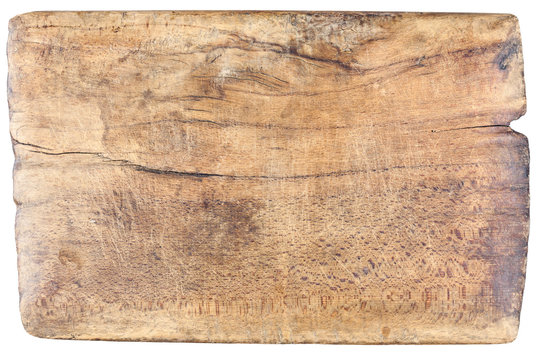 Fototapeta Old, vintage, wooden, chopping board
