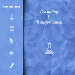 Abstract vector pattern