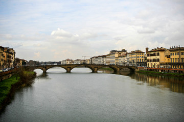 Obraz premium canal view in italy