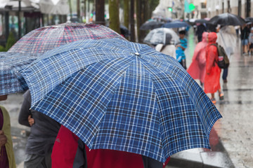 gut geschützt vor Regen