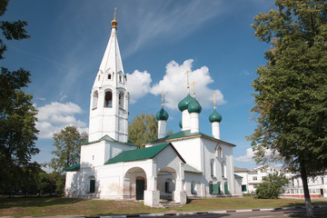 Древняя церковь Николы рубленого в Ярославле, Россия