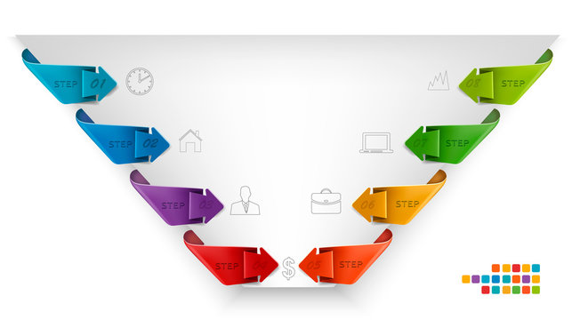 nfo graphics banners. Vector illustration