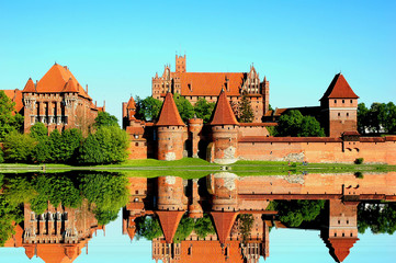 Zamek krzyżacki, Malbork, polska