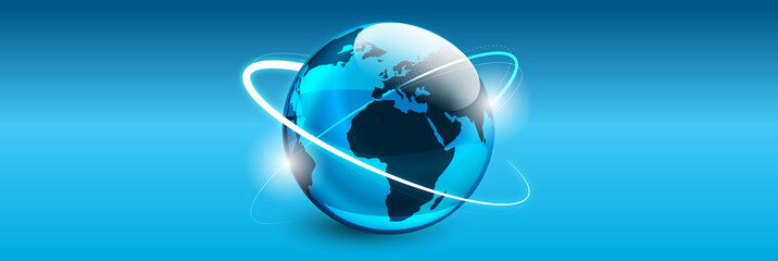 mondo, orbita, satelliti, internet, comunicazione © xyz+