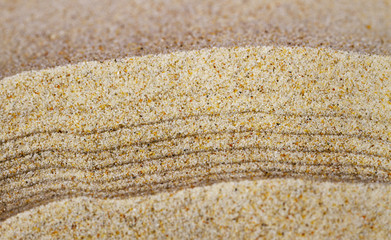 Sand surface.