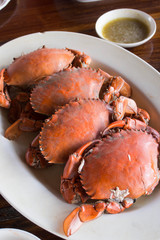 Steamed Crab