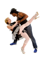 Tango Dancer Pair in Love