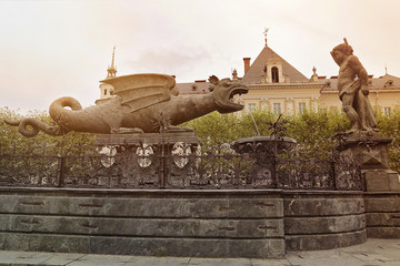 dragon emblème Klagenfurt Autriche
