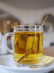 black tea glass restaurant