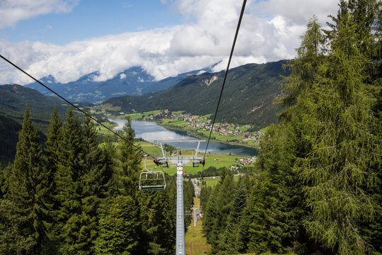 View Onto Lake White From Chairlift