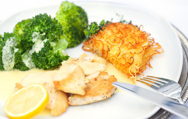 Hähnchenbrust mit Brokkoli