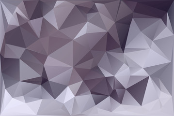 Purple Triangle Background With Polygons