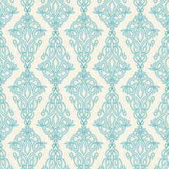 Damask wallpaper