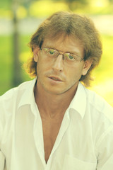 Portrait of pretty men