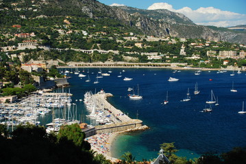 baie de villefranche sur mer
