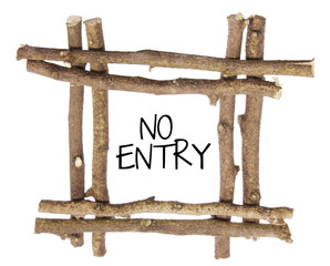 No Entry Sign