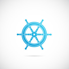 Steering Wheel Symbol Icon or Label