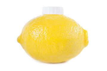 fresh lemon juice in original packing - 69098148