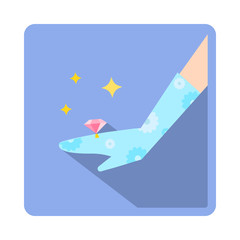 ring on his hand icon