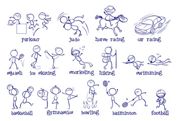 Different types of sports