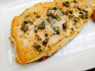 Lemon sole fish