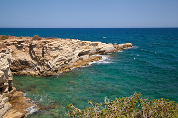 Fototapeta premium Wild sea landscape