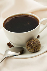 coffee cup with candy