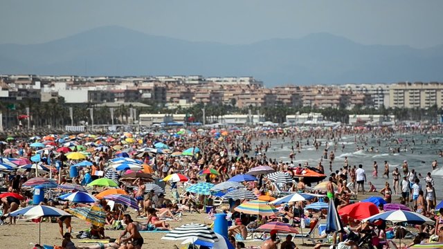 playa de la Malvarrosa, Valencia
