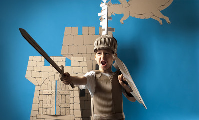 medieval knight child