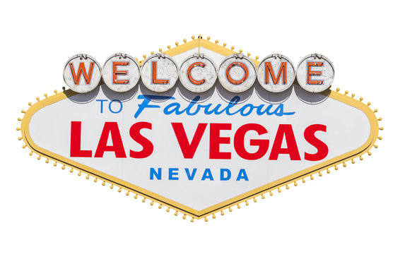 Las Vegas Welcome Sign Cut Out