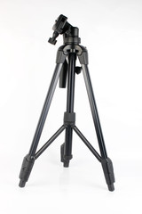 camera Photo tripod isolated on white background