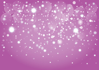 Snow bokeh background. Vector EPS10.