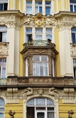 Prag,  Palastfassade am Altstädter Ring