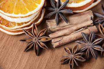 Spices decoration