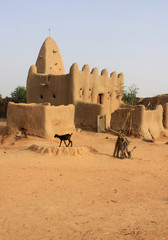 Minaret of a traditional mosk