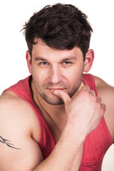 Obraz premium Confident young man