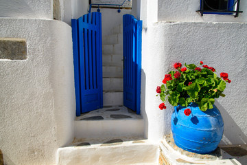 rue de Chora à Amorgos
