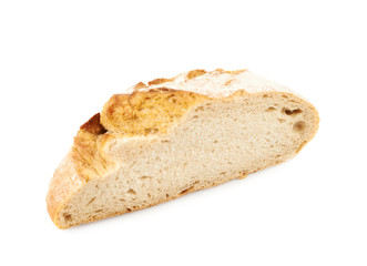 Sliced loaf of bread