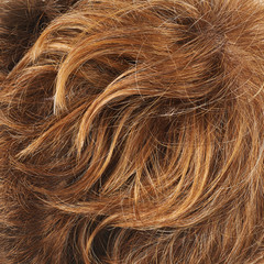 Naklejka premium Hair fragment as a background composition