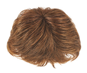 Hair wig isolated