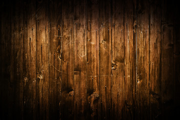 Brown wood planks as background