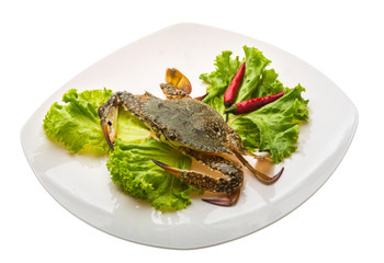 Raw crab