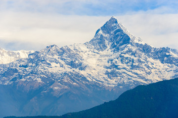 The Machhapuchhre in the Annapurna region