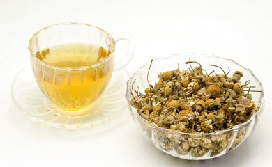 Infusion of chamomile