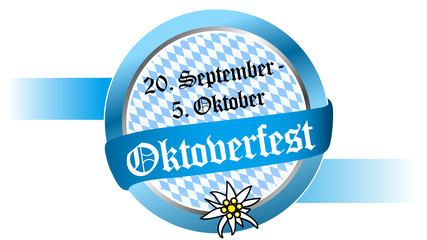 20. September - 5. Oktober Oktoberfest