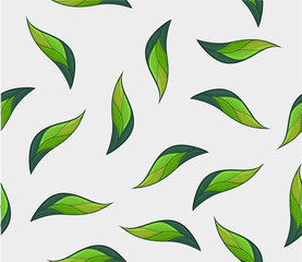 Plant seamless pattern
