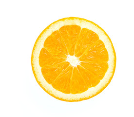 Orange isolated on white
