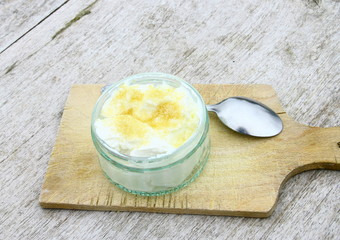 ramequin de faisselle  au sucre