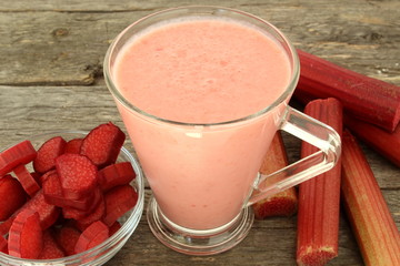 Rhubarb smoothie